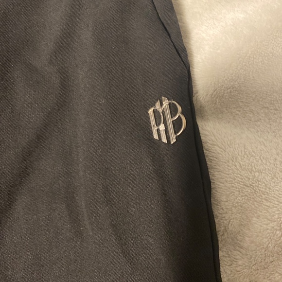 Authentic Pierre Balmain classic trousers size 8, black wool - Picture 4 of 9